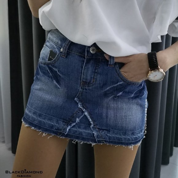 Designer Ladys Jeans Skirt from Europe - Picture 5 of 6